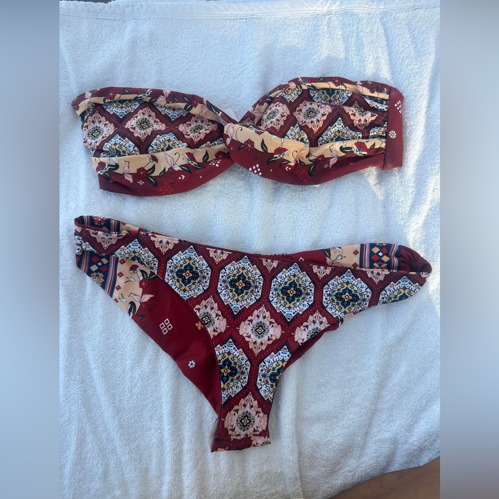 Agua Bendita reversible bikini
